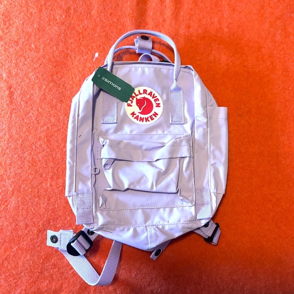 Fjällräven lilacs Kanken mini backpack NWT - Picture 4 of 8